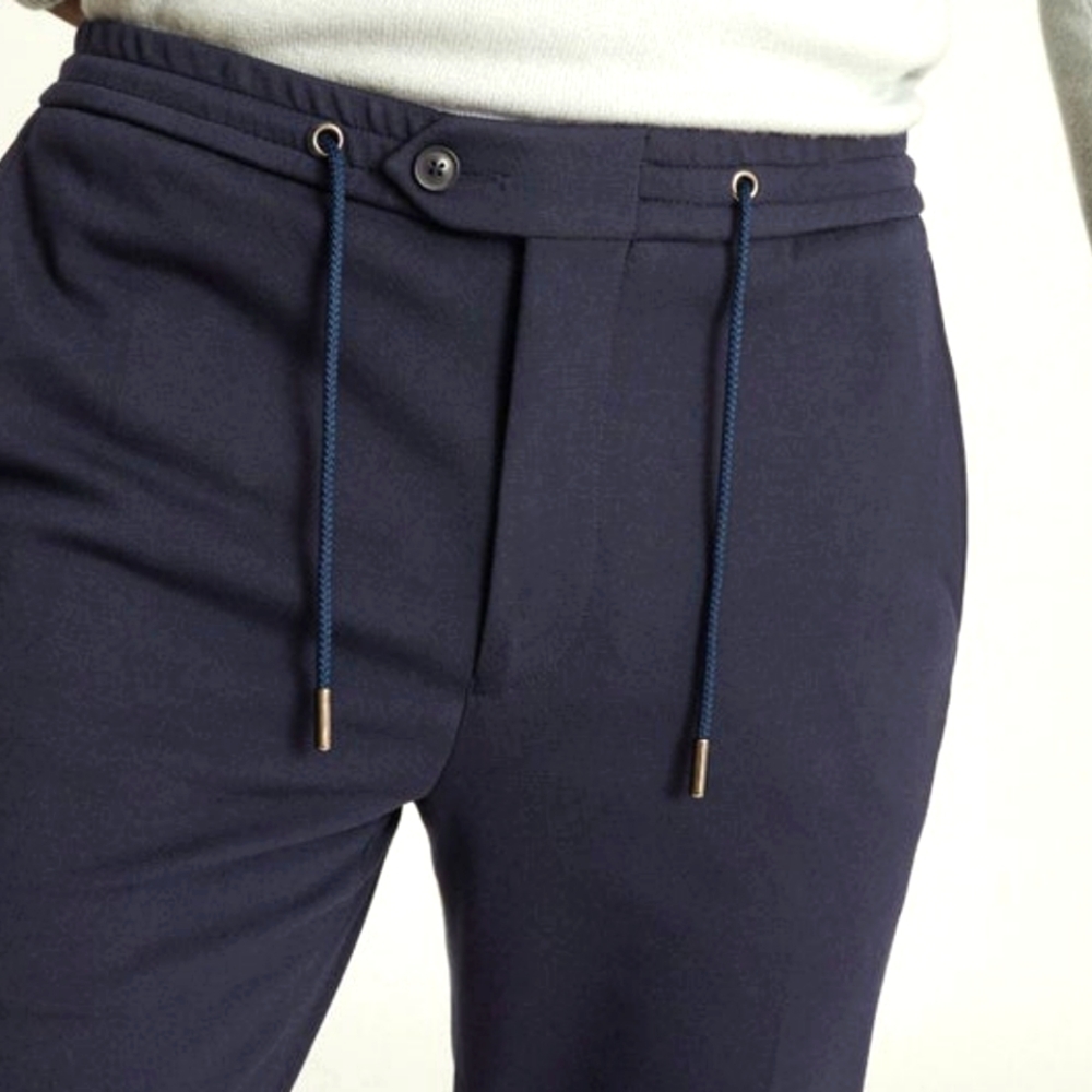 Reiss Navy Blue Men's Dress Pants